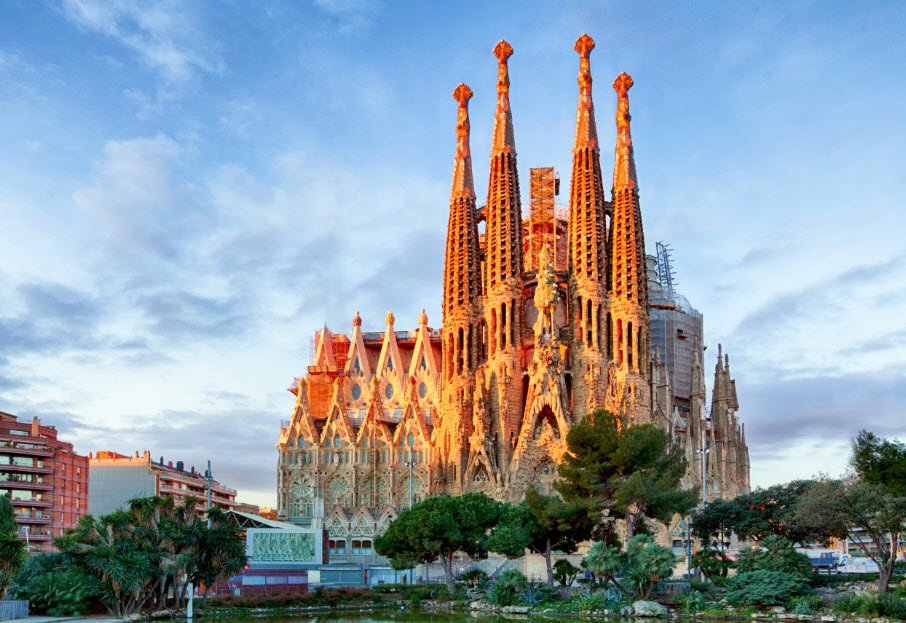 Works of Antoni Gaudí, Barcelona, Catalonia, Spain